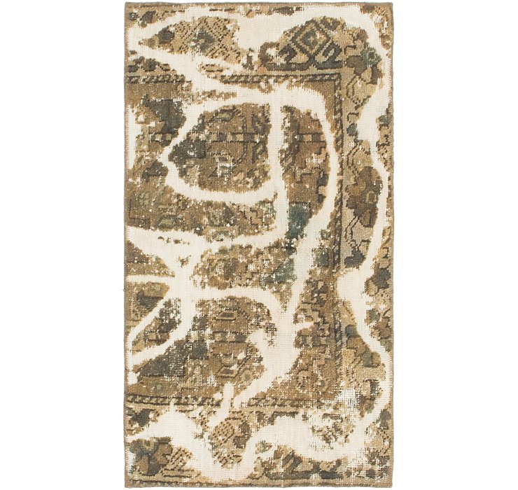 2' x 4' Ultra Vintage Persian Rug