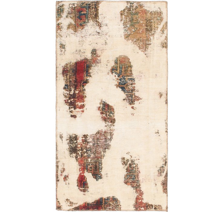 2' 7 x 5' Ultra Vintage Persian Rug