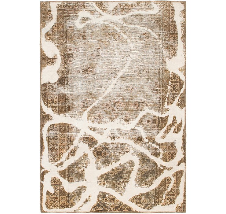 3' 7 x 5' 5 Ultra Vintage Persian Rug