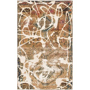 Unique Loom 3' 5 x 5' 7 Ultra Vintage Persian Rug