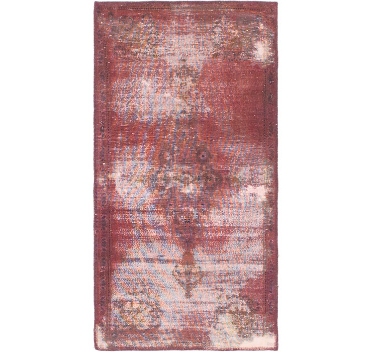 70cm x 135cm Ultra Vintage Persian Rug