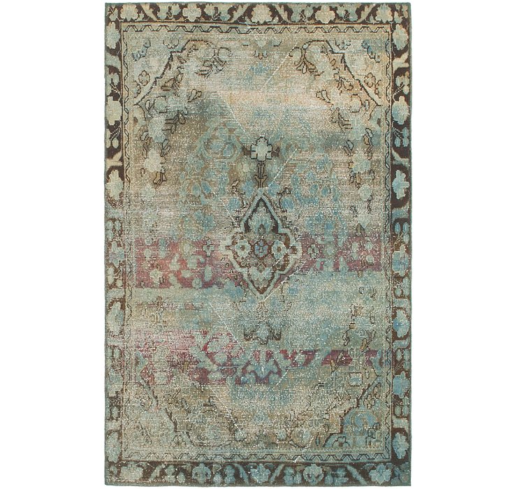 3' 10 x 6' 2 Ultra Vintage Persian Rug