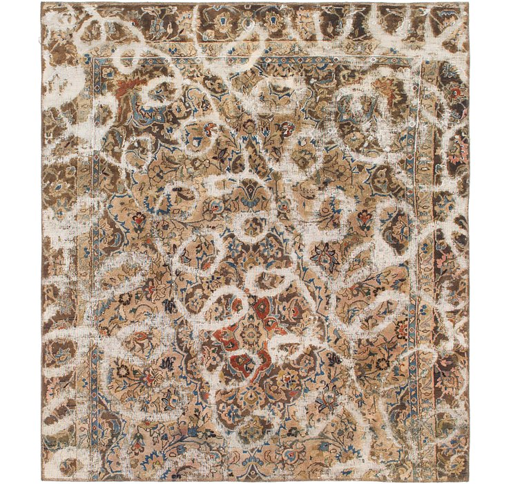 5' 6 x 6' 4 Ultra Vintage Persian S...