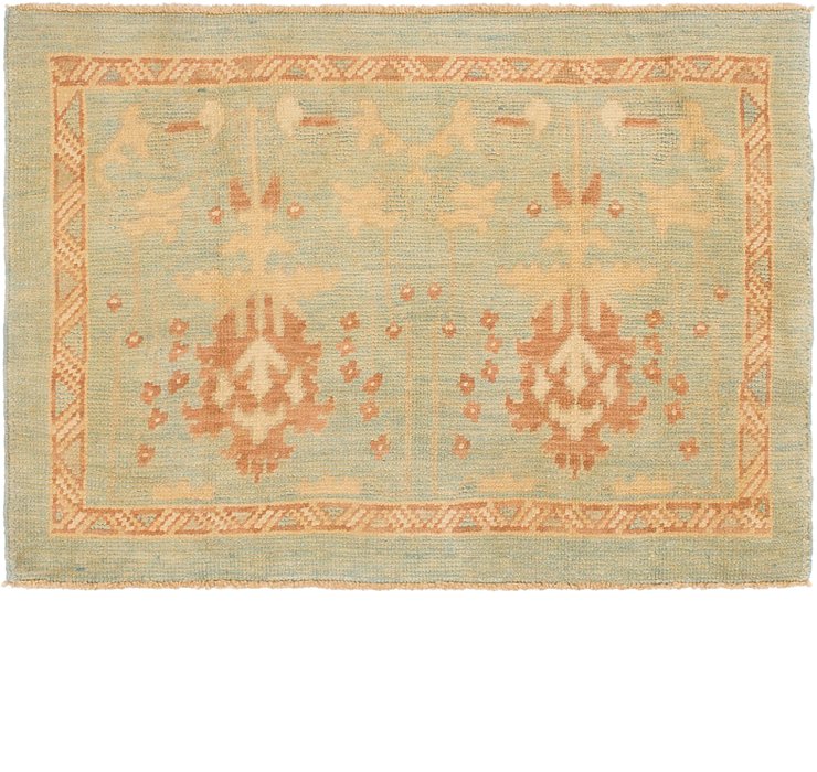 3' 2 x 4' 6 Oushak Rug