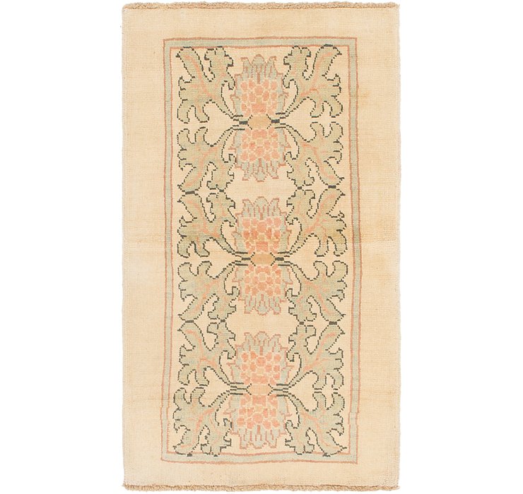 3' x 5' 2 Oushak Rug