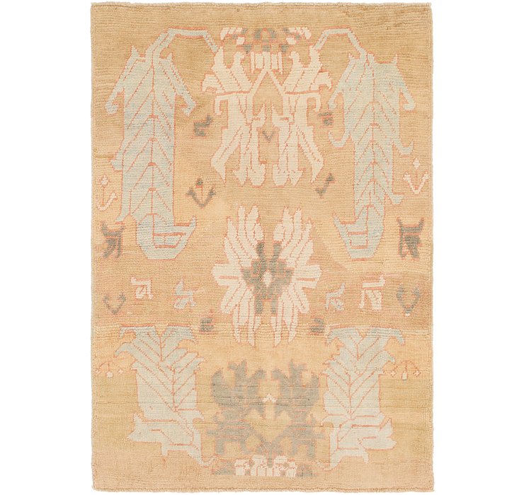 4' 6 x 6' 4 Oushak Rug
