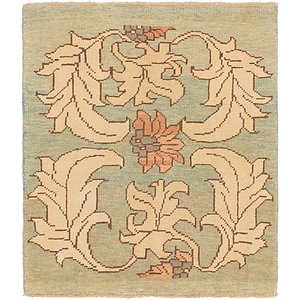4' 4 x 5' Oushak Square Rug