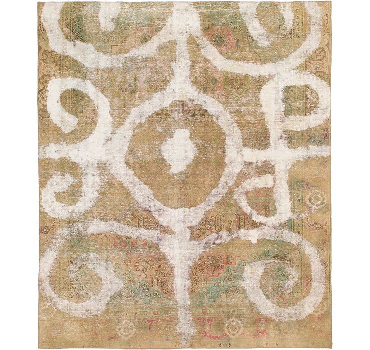 8' 9 x 10' 5 Ultra Vintage Persian Rug
