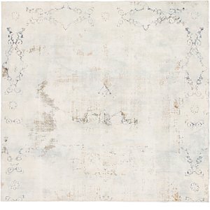 HandKnotted 7' 2 x 7' 5 Ultra Vintage Persian S...