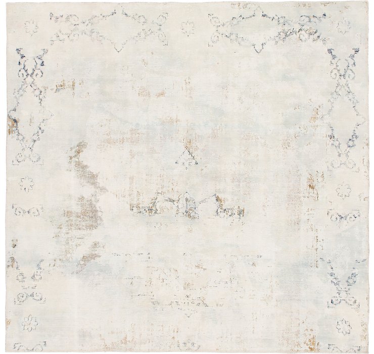 HandKnotted 7' 2 x 7' 5 Ultra Vintage Persian S...