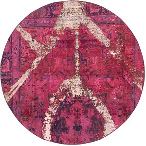 6' 7 x 6' 7 Ultra Vintage Persian R...