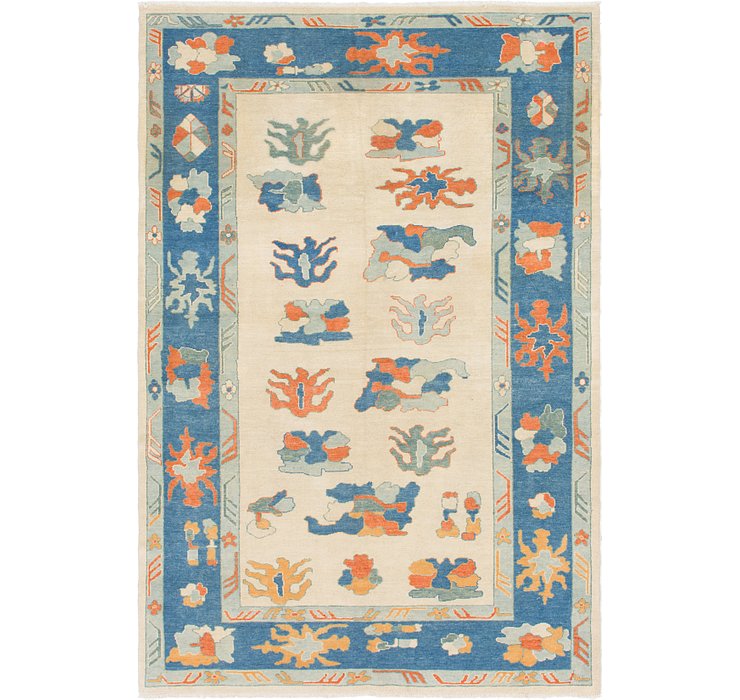 193cm x 297cm Oushak Rug
