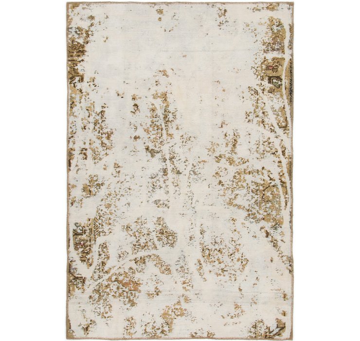 4' x 5' 10 Ultra Vintage Persian Rug