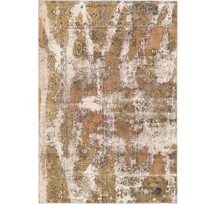 195cm x 285cm Ultra Vintage Persian Rug