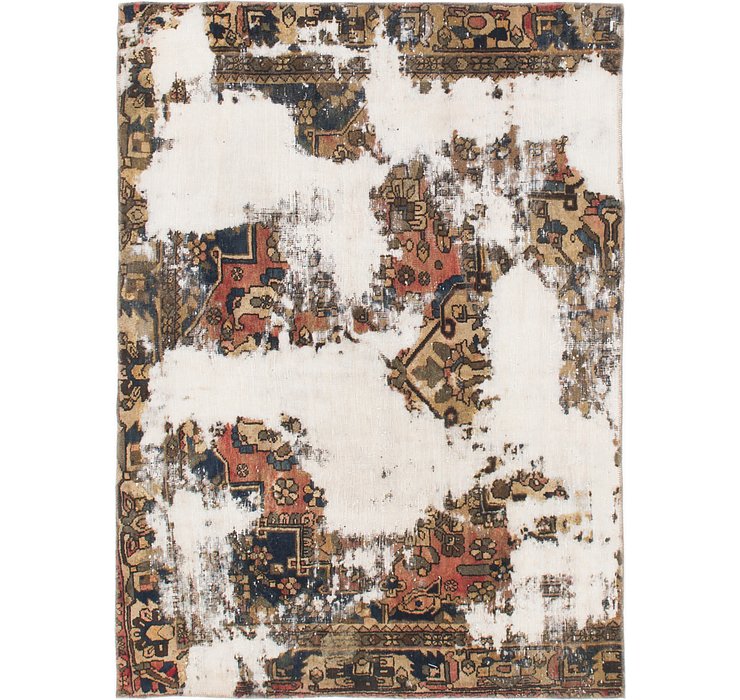 4' 8 x 6' 4 Ultra Vintage Persian Rug