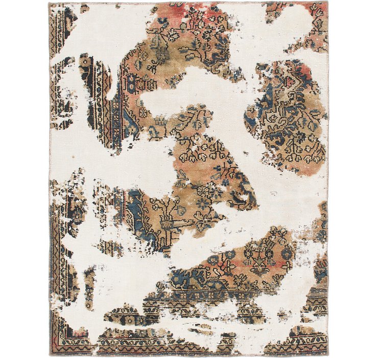 4' 10 x 6' 2 Ultra Vintage Persian Rug