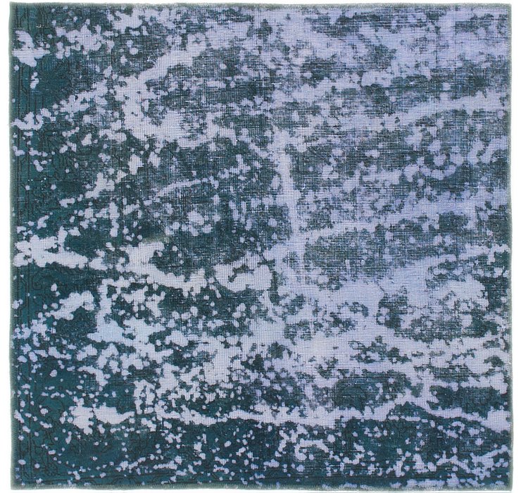 4' 3 x 4' 4 Ultra Vintage Persian S...