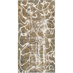 HandKnotted 4' 8 x 9' Ultra Vintage Persian Rug