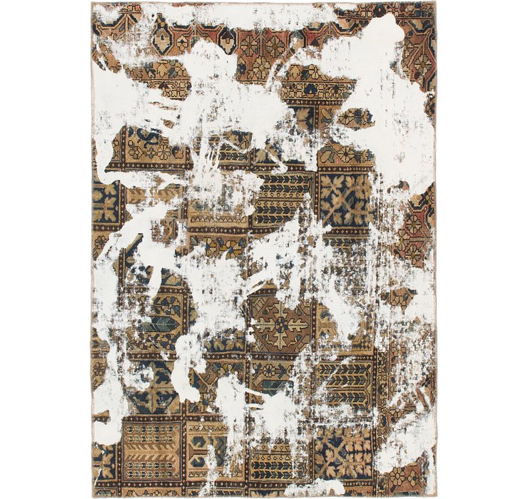5' 4 x 7' 8 Ultra Vintage Persian Rug