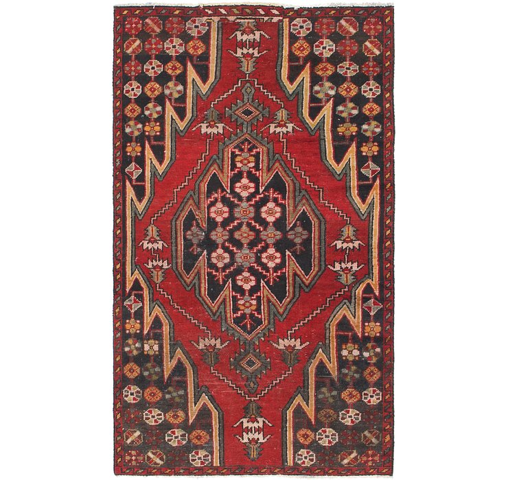 3' 2 x 5' 7 Mazlaghan Persian Rug