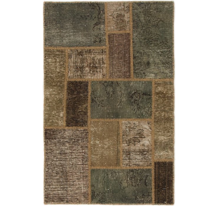80cm x 127cm Ultra Vintage Persian Rug
