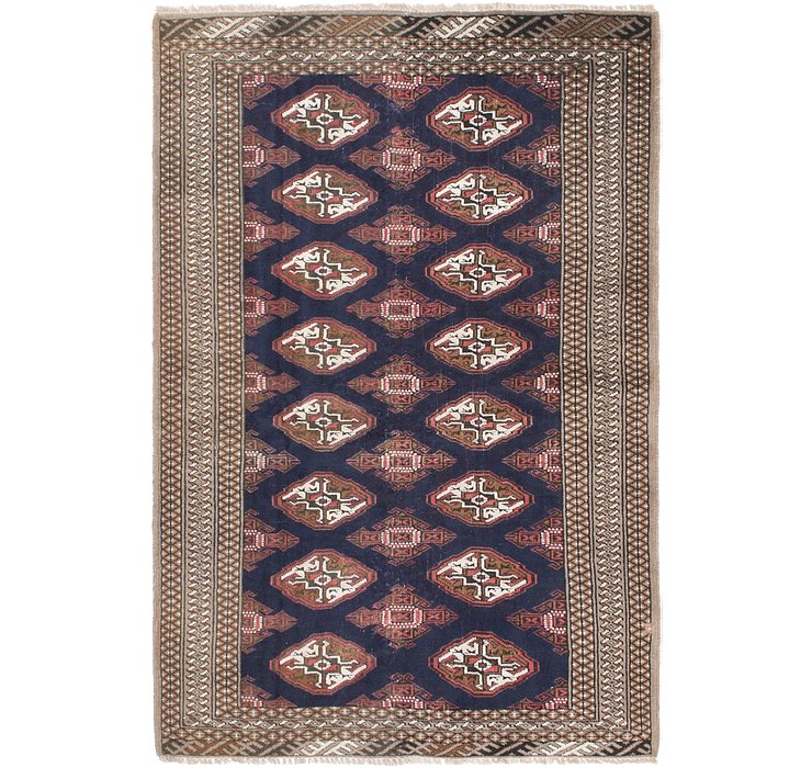 4' 2 x 6' 2 Bokhara Rug