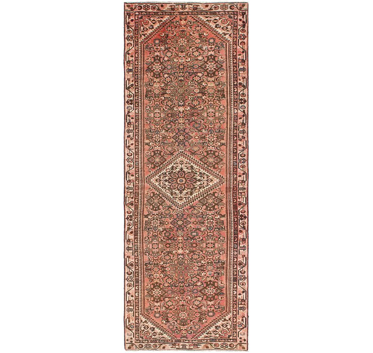 3' 4 x 9' 10 Hossainabad Persian Run...