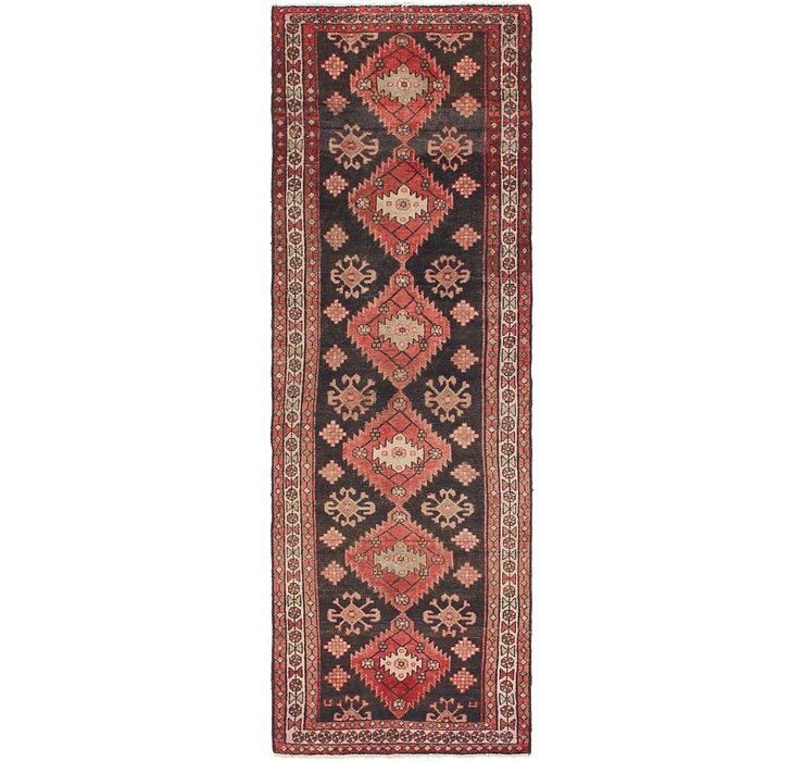 3' 3 x 10' 6 Saveh Persian Runner Rug