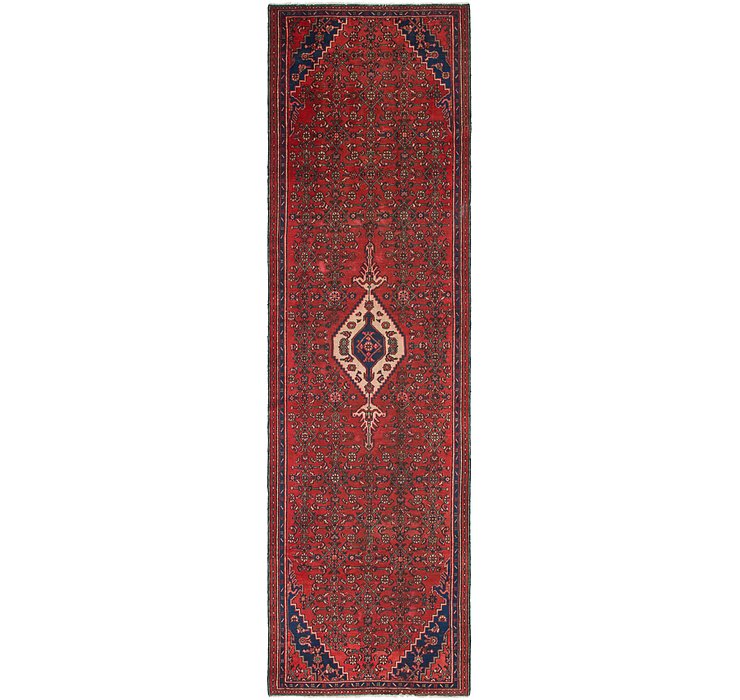 127cm x 493cm Hossainabad Persian Run...