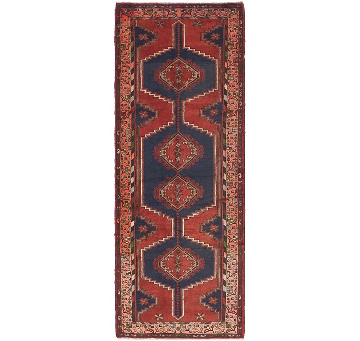 3' 4 x 9' Hamedan Persian Runner ...