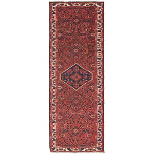 3' 3 x 9' 7 Hossainabad Persian Run...