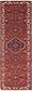 3' 3 x 9' 7 Hossainabad Persian Runner Rug thumbnail image 1