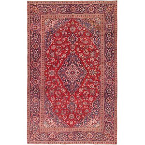 6' 5 x 10' Kashan Persian Rug