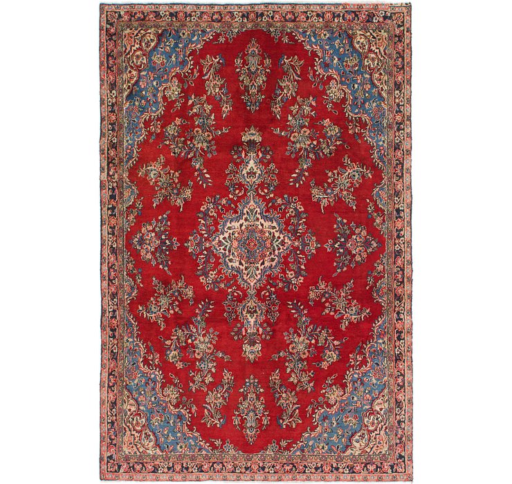 6' x 9' 5 Shahrbaft Persian Rug
