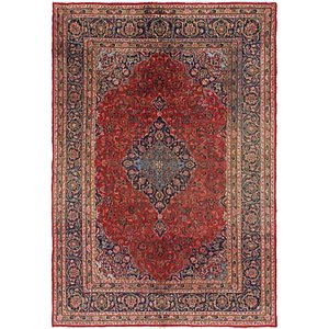 6' 6 x 9' 4 Mashad Persian Rug