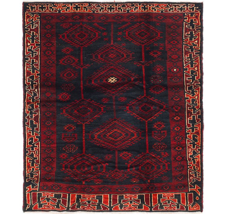 5' 8 x 6' 4 Shiraz Persian Square Rug