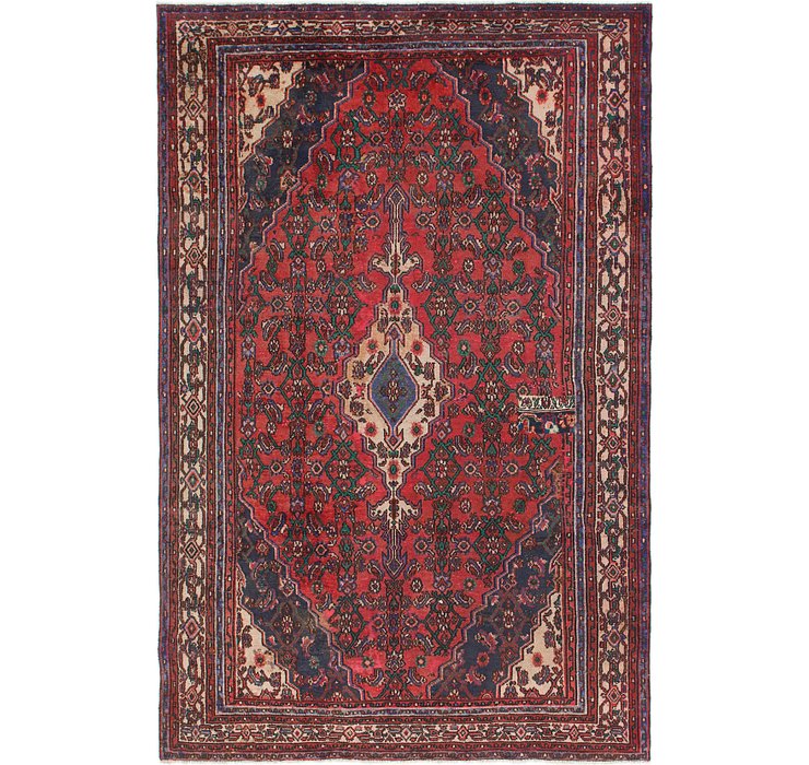 6' 6 x 10' Joshaghan Persian Rug