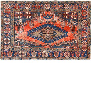 4' 8 x 7' Viss Persian Rug