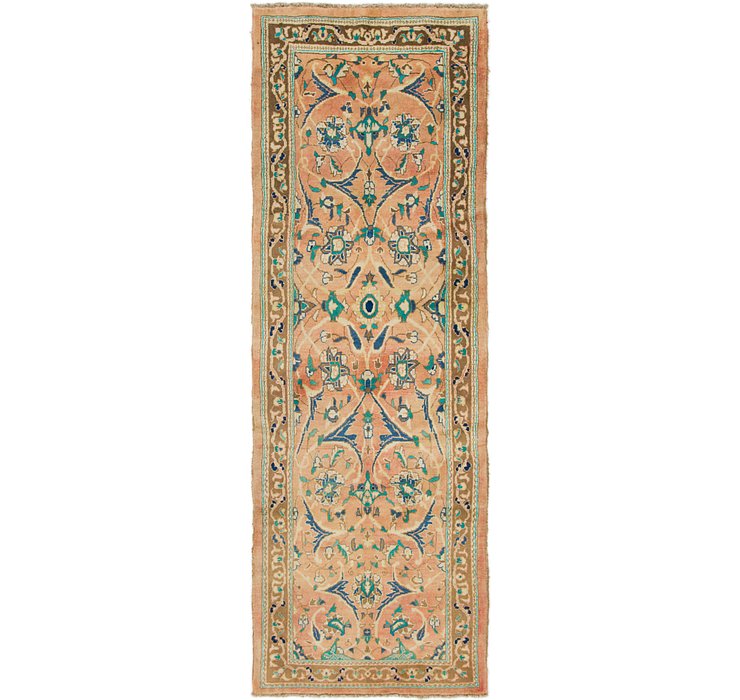 3' 8 x 10' 2 Mahal Persian Runner Rug