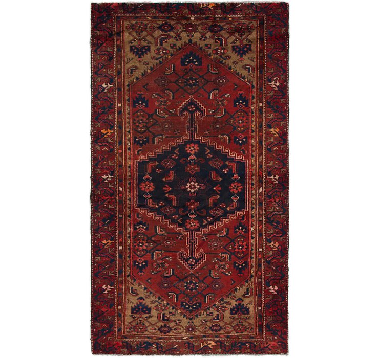 4' x 7' Khamseh Persian Rug