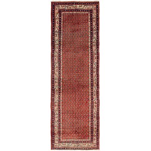 HandKnotted 3' 6 x 10' 2 Botemir Persian Runner ...
