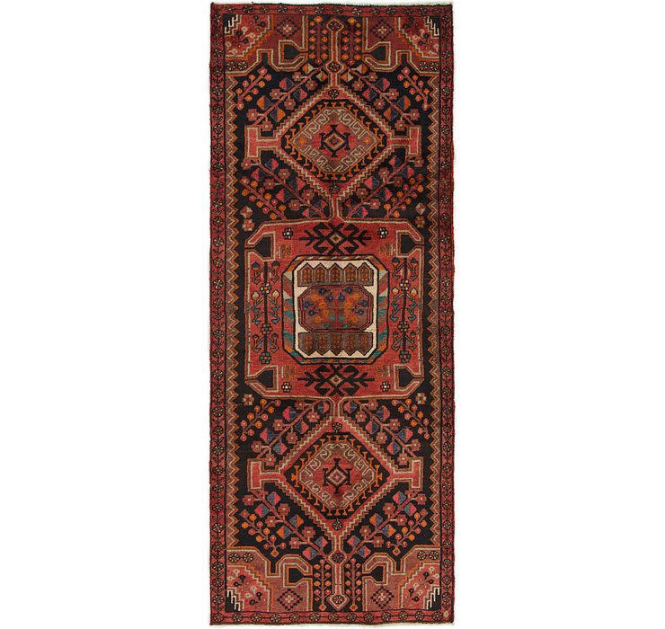3' 7 x 9' 7 Hamedan Persian Runner ...