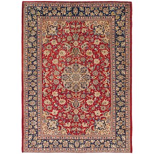 7' 10 x 11' Isfahan Persian Rug