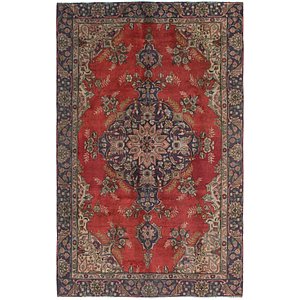 HandKnotted 6' x 9' 10 Tabriz Persian Rug