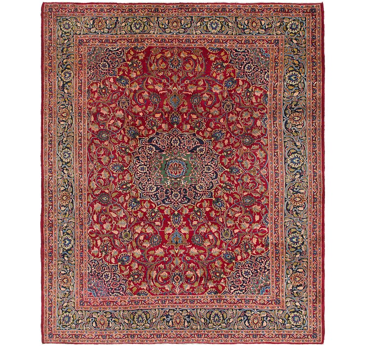 9' 10 x 12' Isfahan Persian Rug