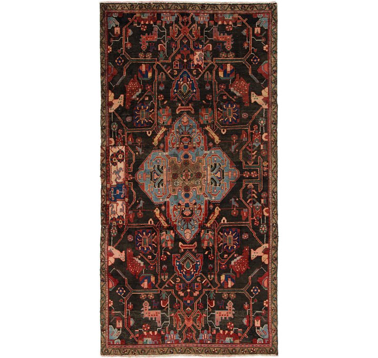 4' 3 x 8' 7 Nahavand Persian Runner...