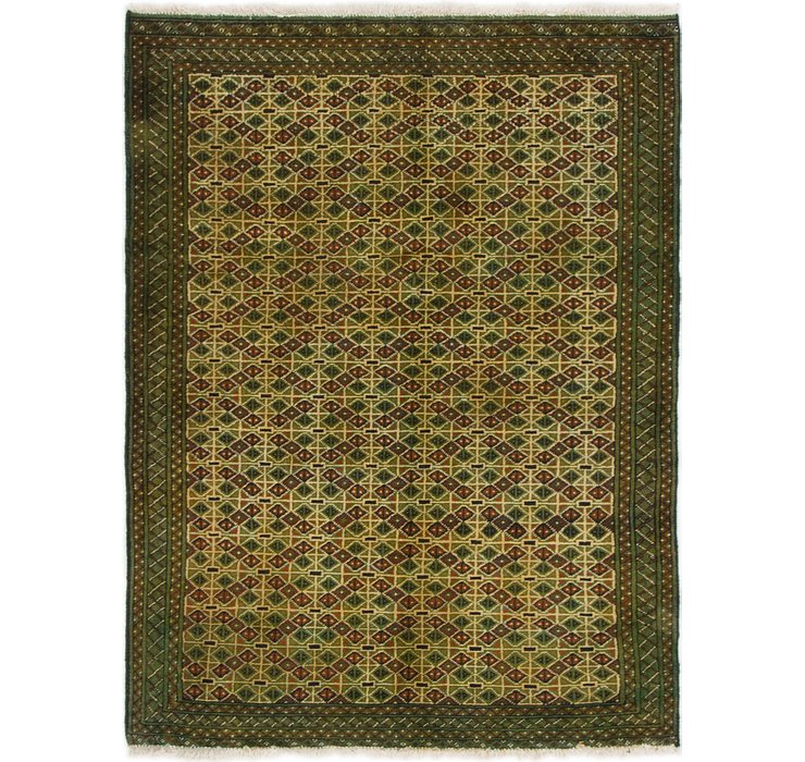 3' 4 x 4' 6 Bokhara Oriental Rug