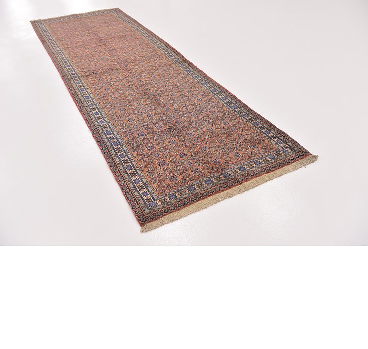 3' 6 x 11' Tabriz Persian Runner Rug