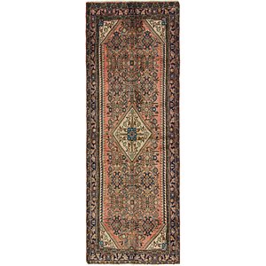 3' 6 x 9' 7 Hossainabad Persian Run...