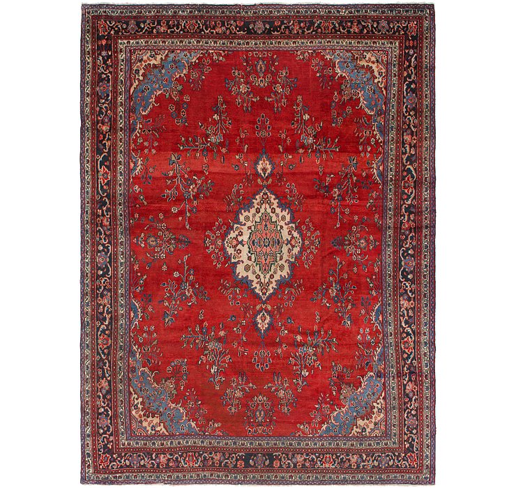 9' 5 x 12' 8 Hamedan Persian Rug